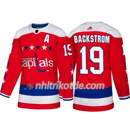 Washington Capitals Trikot Nicklas Backstrom 19 Adidas Alternate 2018-19 Authentic - Herren